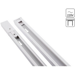 Изображение товара Однофазный шинопровод накладной 220V (трек) 2mTrack Accessories Arte Lamp Track A510033 (2 метра)
