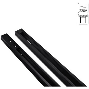 Изображение товара Однофазный шинопровод 1м накладной 220V Accessories Arte Lamp Track A520106