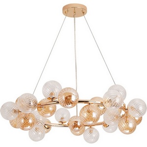 Изображение товара Подвесная люстра Arte Lamp Etereo A5261LM-25GO (плафоны шарики)