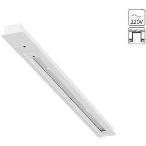 Изображение товара Однофазный шинопровод встраиваемый 220V Accessories Arte Lamp Track A550233 (2 метра)