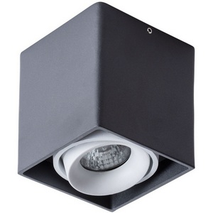 Изображение товара Накладной светильник Arte Lamp Pictor A5654PL-1BK форма куба