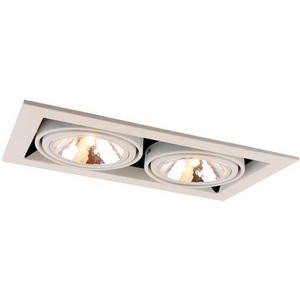 Изображение товара Встраиваемый светильник Arte Lamp Cardani Semplice A5949PL-2WH