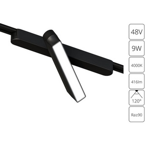 Изображение товара Магнитный трековый светильник LED 48V Arte Lamp Rapid A6160PL-1BK