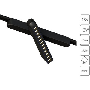 Изображение товара Трековый светильник светодиодный 48V магнитный Arte Lamp A6161PL-1BK