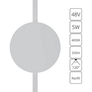 Изображение товара Магнитный трековый светильник LED 48V Arte Lamp Rapid A6163PL-1WH