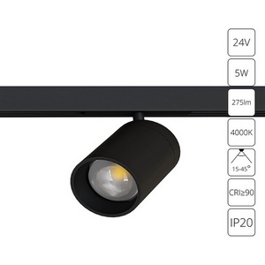 Изображение товара Трековый светильник светодиодный 24V магнитный Arte Lamp A6228PL-1BK