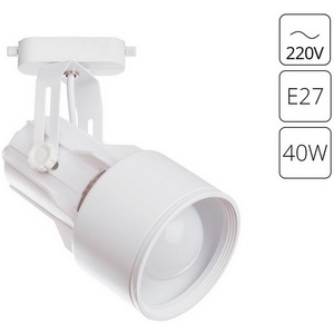Изображение товара Трековый светильник однофазный 220V Arte Lamp Lyra A6252PL-1WH