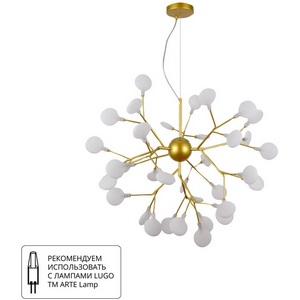 Изображение товара Подвесная люстра светодиодная Arte Lamp Candy A7274SP-36GO лепестки