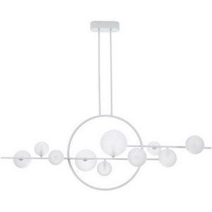 Изображение товара Потолочная люстра светодиодная 1000 лм Arte Lamp Saturn A7790SP-75WH кольцо
