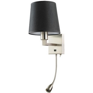 Изображение товара Бра на гибкой ножке для чтения с выключателем Arte Lamp Hall A9246AP-2SS