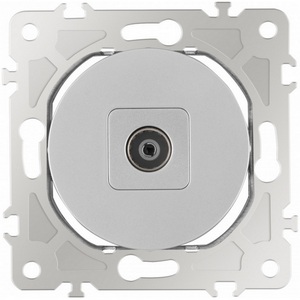 Изображение товара ТВ-розетка встраиваемая Arte Milano am-202 202.43-1.silver
