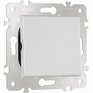 Изображение товара Перекрестный переключатель одноклавишный встраиваемый Arte Milano am-203 203.34-1.silver