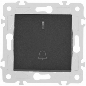 Изображение товара Кнопка звонка с подсветкой Arte Milano am-203 203.37-1.black