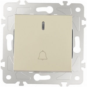 Изображение товара Кнопка звонка с подсветкой Arte Milano am-203 203.37-1.shampan