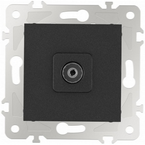 Изображение товара ТВ-розетка встраиваемая Arte Milano am-203 203.43-1.black