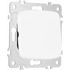 Изображение товара Выключатель встраиваемый одноклавишный проходной Arte Milano am-205 205.32-1.white