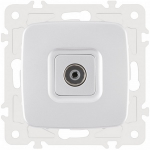 Изображение товара ТВ-розетка встраиваемая Arte Milano am-205 205.43-1.silver