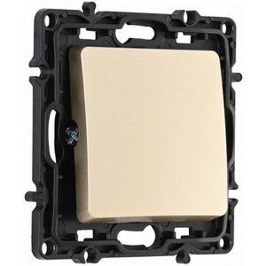 Изображение товара Перекрестный переключатель одноклавишный встраиваемый Arte Milano am-217 217.34-1.shampan