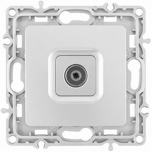 Изображение товара ТВ-розетка встраиваемая Arte Milano am-217 217.43-1.silver