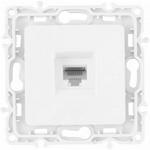 Изображение товара Розетка встраиваемая Ethernet RJ-45 Arte Milano am-217 217.45-1.white