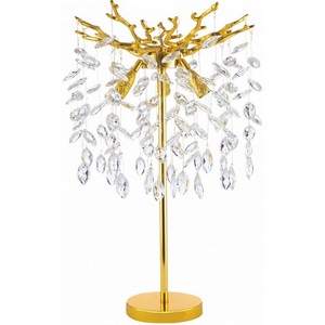 Изображение товара Настольная лампа с подвесками хрустальная Arte Milano Milano-1 23131.320-610.3.G9.B GD