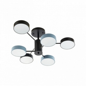 Изображение товара Потолочная светодиодная люстра на штанге Arte Milano Ferrara 250906/6B Bk/Gr