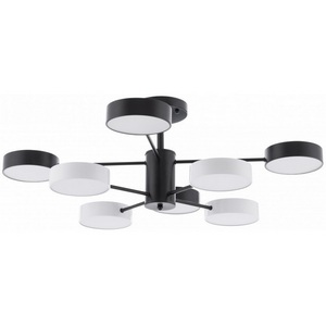 Изображение товара Потолочная люстра светодиодная на штанге Arte Milano Ferrara 250906/8B Bk/Wh