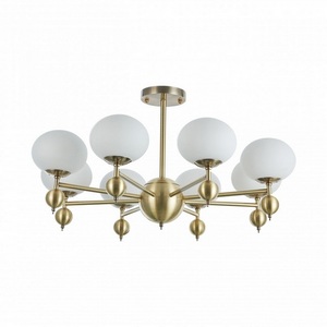 Изображение товара Потолочная люстра на штанге Arte Milano 270307/8 GD (плафоны шарики)