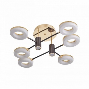 Изображение товара Потолочная светодиодная люстра Arte Milano 271399/6 BK/GD