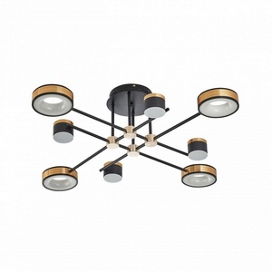 Изображение товара Потолочная светодиодная люстра Arte Milano 272040/8 BK/GD