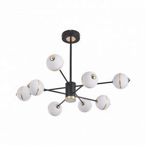 Изображение товара Потолочная светодиодная люстра Arte Milano 272069/8 BK (плафоны шарики)