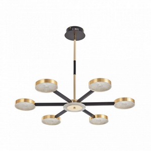 Изображение товара Потолочная светодиодная люстра Arte Milano 272079/6 BK/GD