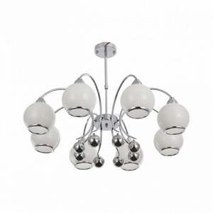 Изображение товара Потолочная люстра на штанге Arte Milano 276207/8 Ni (плафоны шарики)