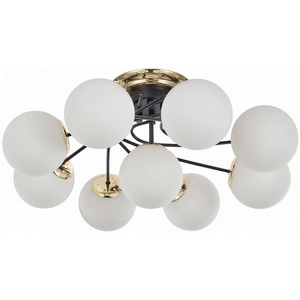 Изображение товара Потолочная люстра Arte Milano Neapolis-76408 276408/8+1 BK/GD в форме шара