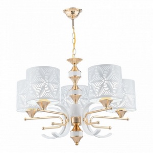 Изображение товара Подвесная люстра Arte Milano Florentia-2097 302097/5 Wh/Gd