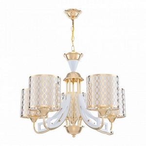 Изображение товара Подвесная люстра Arte Milano Florentia-3387 303387/5 Wh/Gd
