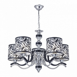 Изображение товара Подвесная люстра Arte Milano Florentia-4957 304957/5 Bk/Ni