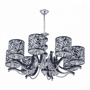 Изображение товара Подвесная люстра Arte Milano Florentia-4957 304957/8 Bk/Ni