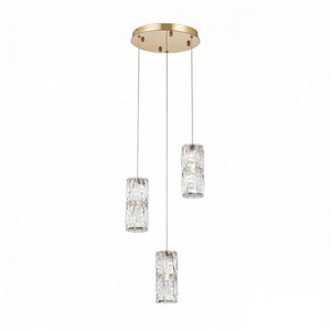 Изображение товара Подвесной хрустальный светильник с пультом управления LED Arte Milano Venezia 310111/D300/3 GD