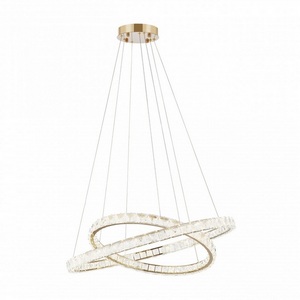 Изображение товара Подвесной хрустальный светильник с пультом управления LED Arte Milano Venezia 311311/D800-D600 GD