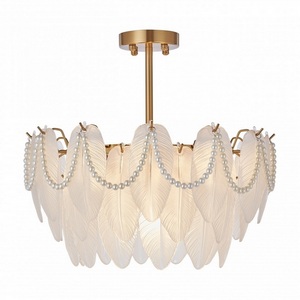 Изображение товара Потолочная люстра на штанге перо Arte Milano Rim 315008/D500 BS