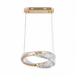 Изображение товара Подвесной хрустальный светильник с пультом управления LED Arte Milano Venezia 318311/D400 GD кольцо