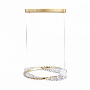 Изображение товара Подвесной хрустальный светильник с пультом управления LED Arte Milano Venezia 318311/D600 GD кольцо