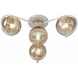 Изображение товара Потолочная люстра Arte Milano AMALFI 326208/3+1 WH+FG в форме шара
