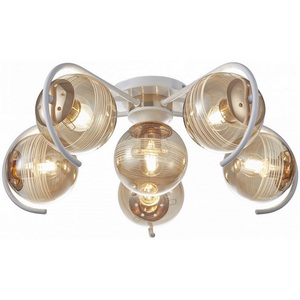 Изображение товара Потолочная люстра Arte Milano AMALFI 326208/5+1 WH+FG в форме шара