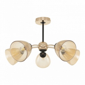Изображение товара Потолочная люстра на штанге Arte Milano Napoli-329007 329007/5 GD.BK