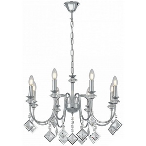 Изображение товара Подвесная люстра Arte Milano AM342101 342101/8 CR подсвечник с подвесками