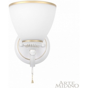 Изображение товара Бра с выключателем Arte Milano AM342837 342837/1W WT+G