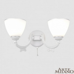 Изображение товара Бра с выключателем Arte Milano AM342837 342837/2W WT+SL