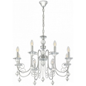 Изображение товара Подвесная люстра Arte Milano AM346109 346109/8 CR подсвечник с подвесками